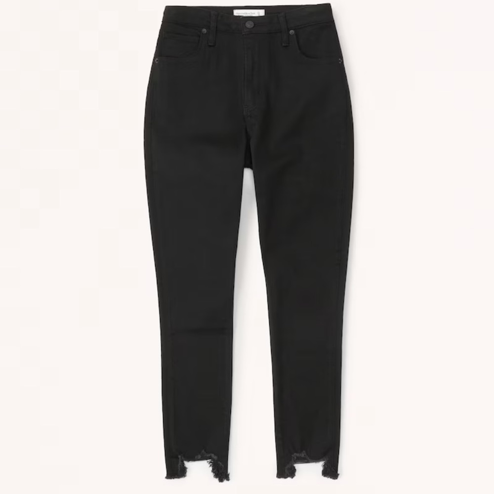 NWOT Abercrombie Black Skinny Jean
